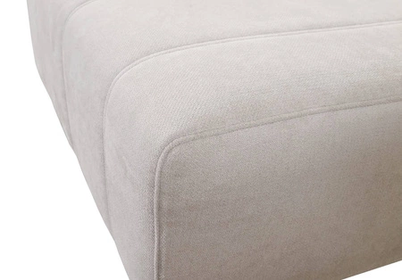 Penejos VIII šedá pravostranná stylová rohová rozkládací pohovka s funkcí spaní z odolné tkaniny