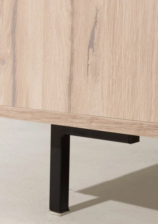 Konferenční stolek Estan dub světlý dub / antracit moderní design deska odolná proti polití