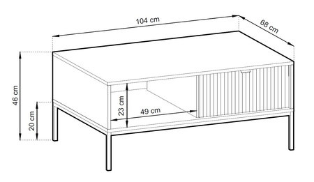 Bílý konferenční stolek Lovro se zásuvkami moderní design deska odolná proti polití