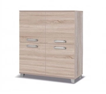 Nástěnná skříňka Maximus světlý dub sonoma moderní nábytek vysoká kvalita skvělá volba pro obývací pokoj a zasedací místnost