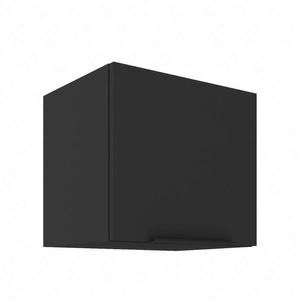 Kuchyňská nástěnná skříňka Black 40 GU-36 1F kovová hrana rukojeti odolná proti vlhkosti a poškození skříňky