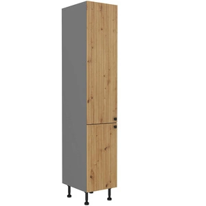 Kuchyňský příspěvek Silver 60 DK-210 2F skříň odolná proti páře vysoké teplotě a rozlité kapalině