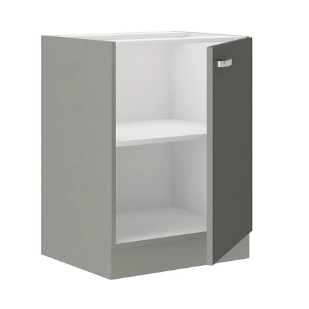 Sada kuchyňského nábytku Grey 240 cm lesklá čela jedinečný styl skříněk bude ladit s interiérem každé kuchyně