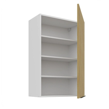 Kuchyňská nástěnná skříňka Cremona 60 G-90 1F s kovovou hranou úchytky odolná proti vlhkosti a poškození skříňky