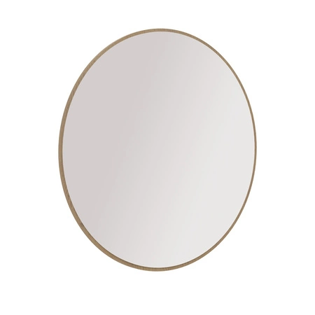 Nábytková sestava Ovalio dub cremona Stylová závěsná skříňka do obývacího pokoje Skříňky neobvyklého oválného tvaru zdobené pečlivým frézováním