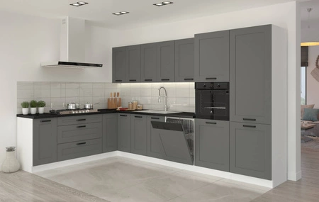 Rohová sestava kuchyňského nábytku Avola 210x350 cm ideální pro interiéry v klasickém i moderním stylu