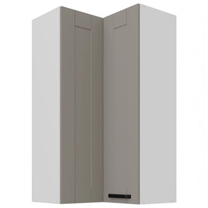 Rohová kuchyňská nástěnná skříňka Ponza 60x60 GN-108 2F skříňka odolná vůči páře, vysoké teplotě a rozlitým tekutinám