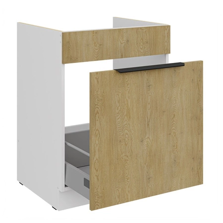 Sada kuchyňského nábytku Cremona 180 cm elegantní kuchyňské skříňky v jemných a přírodních barvách ideální sada do malé kuchyně