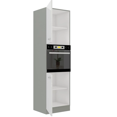 Sada kuchyňského nábytku Bianka 240 cm lesklé přední strany ideální pro moderní skandinávský a klasický interiér