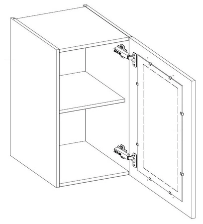 Sada kuchyňského nábytku Silver 310 cm skříně vypadají skvěle v klasických i moderních skandinávských interiérech