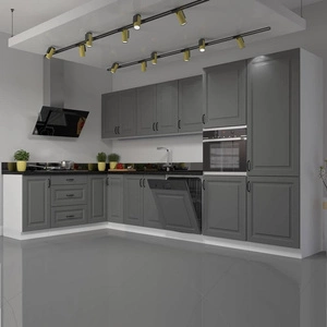 Rohová sestava kuchyňského nábytku Tilos 190x350 cm ideální pro interiéry ve skandinávském klasickém i moderním stylu