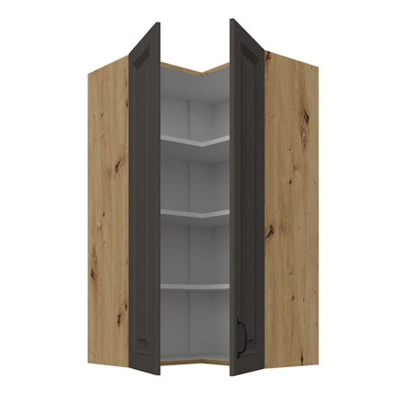 Závěsná rohová kuchyňská skříňka Style 60x60 GN-108 2F skříň odolná proti páře vysoké teplotě a rozlité kapalině