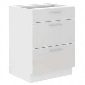 Lumia 60 D 3S BB stojící kuchyňská skříňka se zásuvkami, odolná proti rozlití a teplu