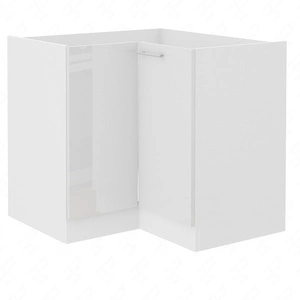 Rohová kuchyňská skříňka Lumia 90x90 DN 2F BB odolná vůči páře, vysokým teplotám a rozlitým tekutinám