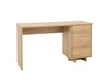 Psací stůl Noma 138 cm dub riviera elegantní design jednoduchá forma nábytku zapadající do každého interiéru čela stolu se systémem push to open
