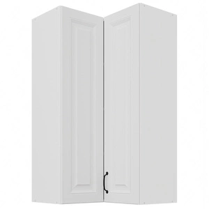 Závěsná rohová kuchyňská skříňka Snow 60x60 GN-108 2F skříň odolná proti páře vysoké teplotě a rozlité kapalině