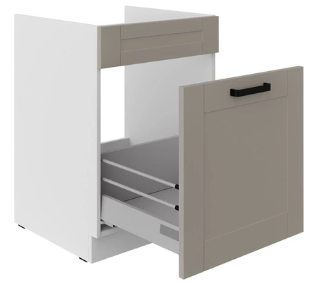 Kuchyňská dřezová skříňka se zásuvkou Ponza 60 ZL 1S BB skříňka odolná proti páře, rozlití a teplu