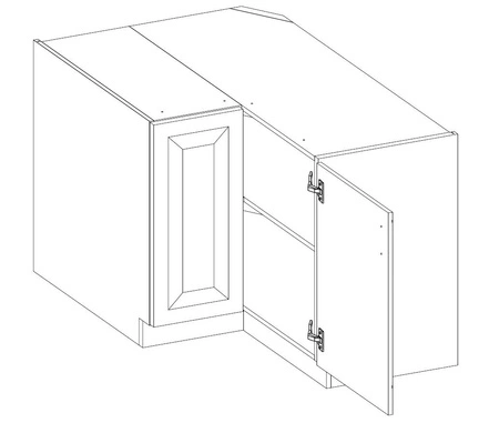 Rohová kuchyňská sestava Livio 310x340 cm ideální pro interiéry v klasickém i moderním stylu