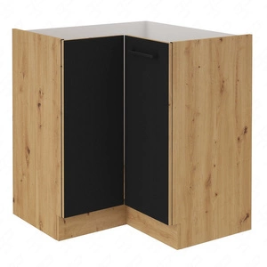 Rohová kuchyňská skříňka Monza 89x89 DN 1F BB skříň odolná proti páře vysoké teplotě a rozlité kapalině