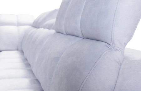 Rohová sedačka s funkcí spaní Luigi III černá pravá pohodlná rohová sedačka do obývacího pokoje ideální pro každodenní relaxaci