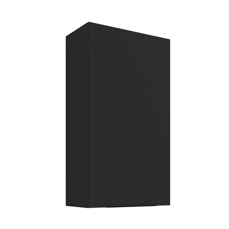 Kuchyňská nástěnná skříňka Black 60 G-108 1F kovová hrana rukojeti odolná proti vlhkosti a poškození skříňky