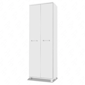 Šatní skříň Maximus 68 cm bílá moderní designový nábytek vysoce kvalitní zpracování hrany skříně zakončené speciální dýhou
