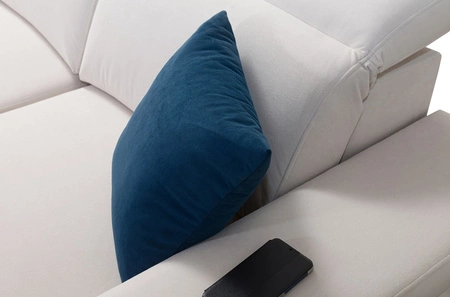 Kelly Sleek VIII rozkládací pohovka levandulová růžová levá strana stylové rohové pohovky do obývacího pokoje poskytuje pohodlí při relaxaci