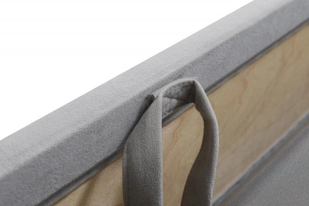 Rohová rozkládací pohovka Dafni heather / bílý samet pravá strana pohodlí a funkčnost při každodenním odpočinku