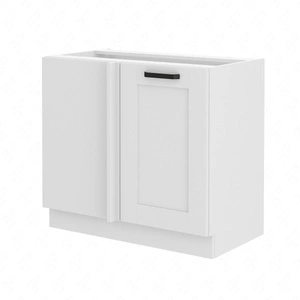 Rohová nástavná kuchyňská skříňka Livio 105 ND 1F BB levá skříňka odolná proti páře, teplu a rozlití tekutin