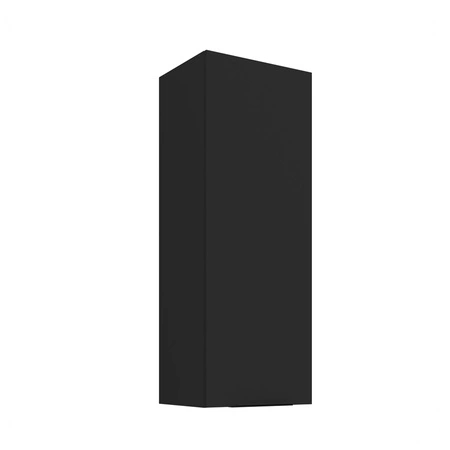 Kuchyňská nástěnná skříňka Black 40 G-108 1F kovová hrana rukojeti odolná proti vlhkosti a poškození skříňky