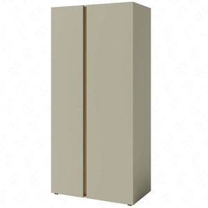 Šatní skříň Paguro 90 cm eukalyptus / baltický dub dune moderní design s povrchovou úpravou ABS šatní skříň do pokoje pro mládež