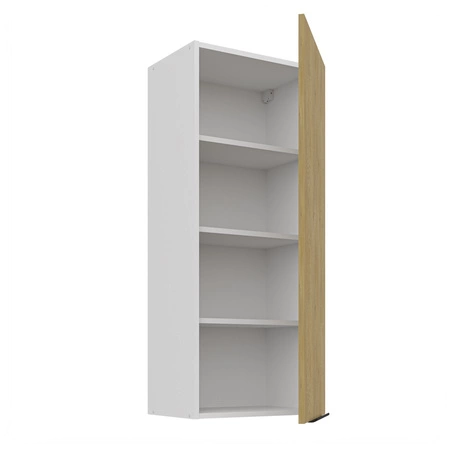 Kuchyňská nástěnná skříňka Cremona 45 G-108 1F s kovovou hranou úchytky odolná proti vlhkosti a poškození skříňky