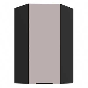 Tarraco rohová kuchyňská nástěnná skříňka 60x60 GN-108 1F kovová hrana úchytka skříňka odolná proti vlhkosti a poškození