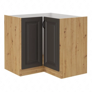 Rohová kuchyňská skříňka Style 90x90 DN 2F BB skříň odolná proti páře vysoké teplotě a rozlité kapalině