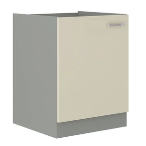 Stojací kuchyňská skříňka s policí Karmen 60 D 1F BB skříň odolná proti páře vysoké teplotě a rozlité kapalině