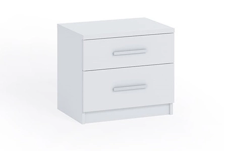 Ložnicová sestava nábytku Rico bílá nadčasový design ložnicová sestava nábytku prostorná posuvná skříň se zrcadlem