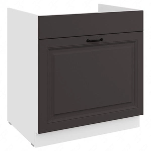 Kuchyňská dřezová skříňka se zásuvkou Silver 80 ZL 1S BB skříňka odolná vůči páře, teplu a rozlitým tekutinám