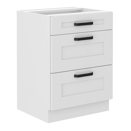 Sada kuchyňského nábytku Livio 260 cm skříňky vypadají skvěle v moderních i klasických interiérech