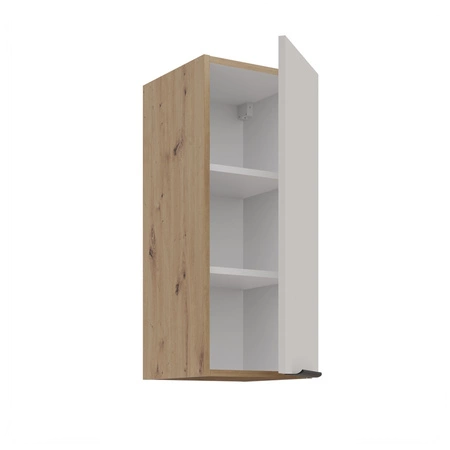 Kuchyňská nástěnná skříňka Soela 30 G-72 1F kovová hrana úchytky skříňka odolná proti vlhkosti a poškození