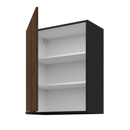 Rohová kuchyňská sestava Brianza / Tarraco 200x300 cm kovové úchytky skříněk vypadají skvěle v moderních interiérech