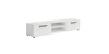 RTV skříňka Maxione 190 cm bílá prostorná TV skříňka v klasickém stylu jednoduchý design univerzální barvy