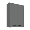 Kuchyňská nástěnná skříňka Verdi 80 G-108 2F kovová úchytka skříňka odolná proti vlhkosti a poškození