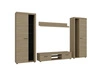 Nástěnná skříňka Rene XL olejovaný dub ideální nástěnná skříňka pro milovníky moderního uspořádání s elegantním charakterem