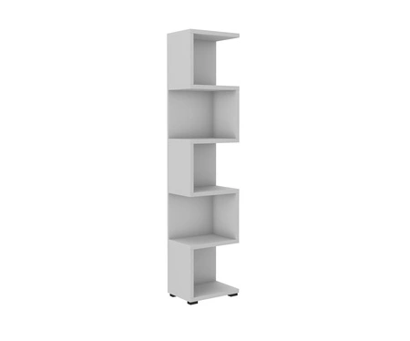 Knihovna Even 42 cm světle šedá ideální knihovna do pracovny nebo pokoje teenagera