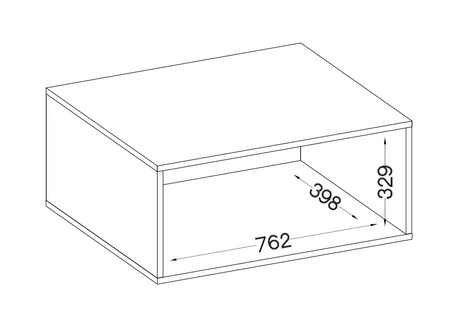 Biurko Kammy świerk appenzeller z szufladami