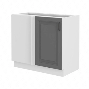 Přídavná rohová kuchyňská linka Tilos 105 ND 1F BB levá skříň odolná proti páře vysoké teplotě a rozlité kapalině