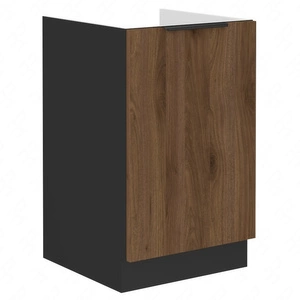 Kuchyňská dřezová skříňka Brianza 50 ZL 1F BB kovová hrana rukojeti skříňky odolná proti vlhkosti a poškození