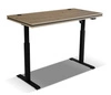 Výškově nastavitelný psací stůl Makana dub řemeslný univerzální a funkční kus nábytku s deskou 56 mm do kanceláře nebo pokoje pro mladé