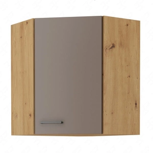 Rimini 60x60 GN-72 1F rohová kuchyňská nástěnná skříňka odolná proti páře, teplu a polití