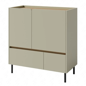 Komoda Paguro 95 cm eukalyptus / baltický dub dune ideální komoda do ložnice obývacího pokoje nebo pokoje pro mládež